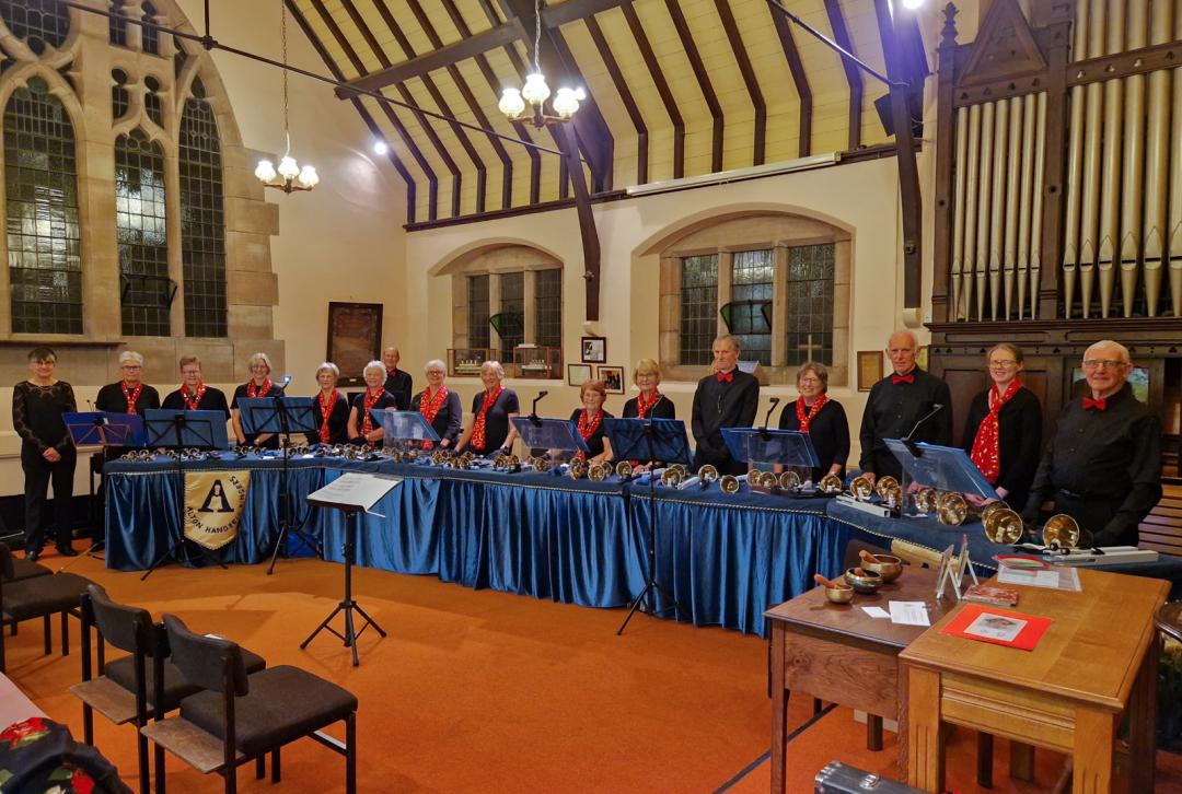 Concert at Rudyard Methodist Church Alton Handbell Ringers